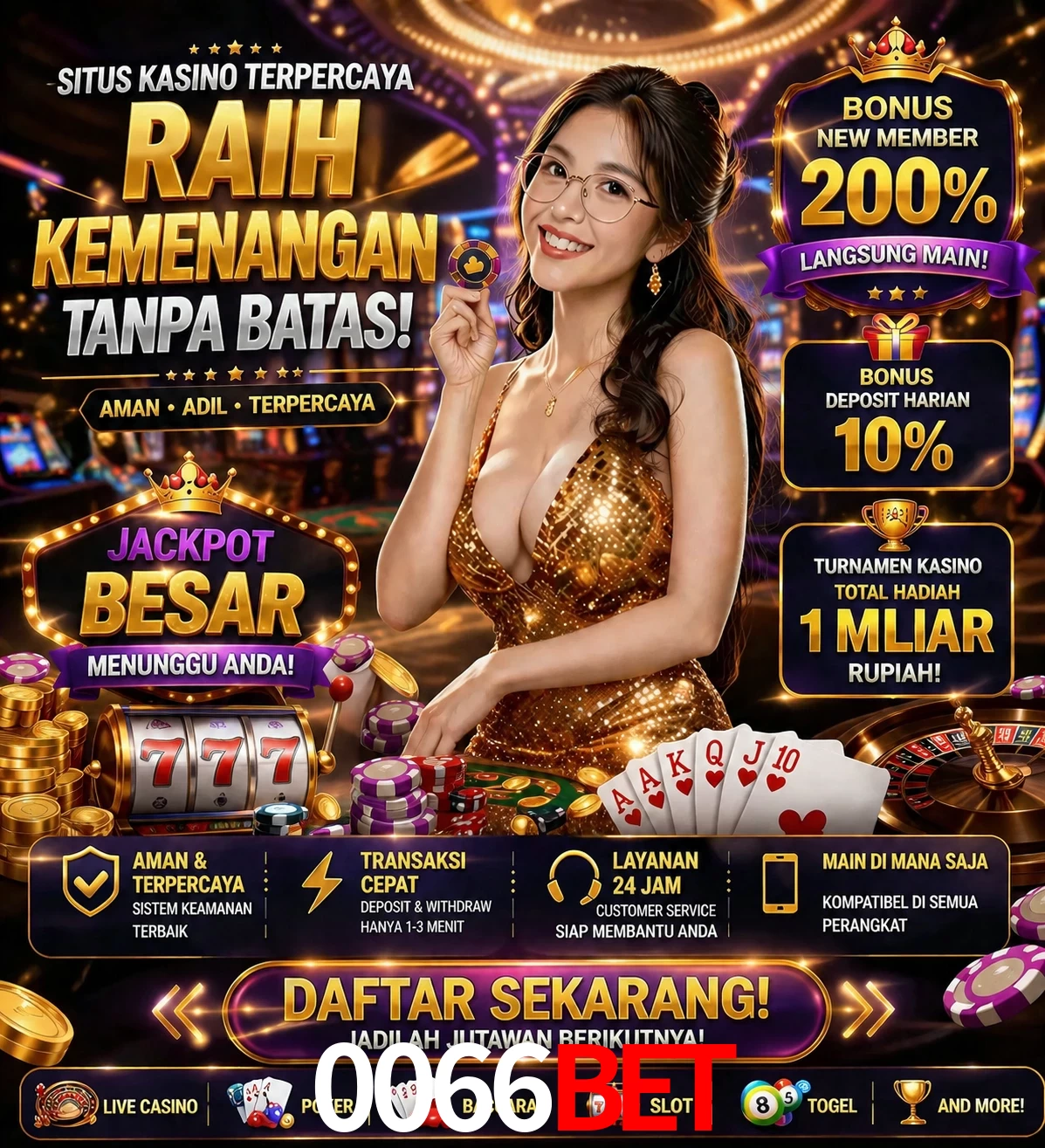 Roleta e blackjack 0066Bet